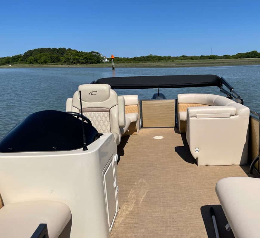 An image of our custom Chesapeake Bay boat tours vessel here at Tidewater Charters!